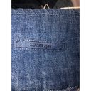 Lucky Brand Lucky Remade Pins Stacked Waist Jeans Size 26 US 2 Blue Cropped High Rise Frayed Photo 10