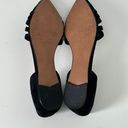 TESORI Black Suede Pointy Toe Flats Size 8 Photo 11