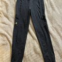 Under Armour Grey Cellphone Pockets Grey Leggings Photo 0