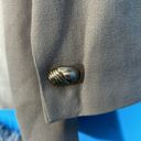 Kasper  ASL Taupe Blazer With Decorative Pleat Size 12 Photo 2