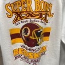 The Vintage Shop Vintage 1988 Washington Redskins Super Bowl XXII Champions White Crewneck Med M Photo 1