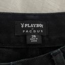 PacSun Playboy for  Black Rhinestone Jeans Photo 5