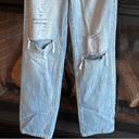 Tinseltown  High Rise Straight Leg Jeans Destroyed Womens 7 Photo 3