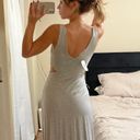 Lush Clothing Gray Scoop Neck Dress Photo 5