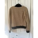 Anthropologie  Marrakech Blocked Sherpa Teddy Bomber Jacket Photo 6