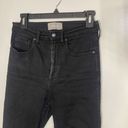 Everlane  High waist skinny stretch black wash jeans size 28 regular Photo 1