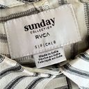 RVCA 𝅺Sunday  Stripe Short Sleeve Top Size Small Photo 2