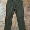 Chico's Chico’s so slimming girlfriend 0.5/8 olive green jeans Photo 0