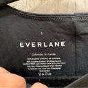 Everlane NWT  The Short Sleeve Crew Neck Black Brief Bodysuit Photo 6