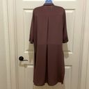 Haute Monde  Long Brown Mid Sleeve Duster Photo 1