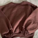 SheIn Brown “Golden” Crewneck Photo 1