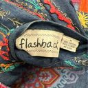 Flashback Art to Wear REVERSIBLE Colorful Floral Festival Jacket Bohh Patchwork Size M Photo 6