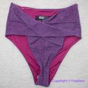 Beach Riot NEW  Zurie Bikini Bottoms in purple, size S Photo 6