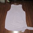 Avia Lilac Purple Tank Top with Tie Photo 2