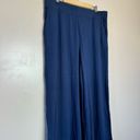 Lou & grey Navy  Comfort Waist Wide Leg Pants Size XXL NWT Photo 1