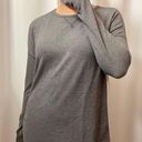 Tresics NWT  Solid Gray Pullover Long Sleeve Sweater T-Shirt Dress Size Medium Photo 2