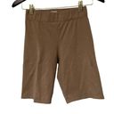 Good American  Tan Cycling Bike Shorts Photo 4