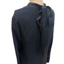 Veronica Beard  Black Mock Neck Long Sleeve Tunic Blouse size 4 Photo 8