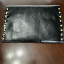 Source Unknown Black Skeleton Hands Crossbody Envelope Purse Photo 1