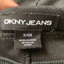 DKNY  Pull On Straight Leg Black Pants Leggings Photo 6