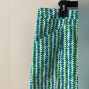 Petal BODEN Rich Emerald  Arrow Striped Pocket Cotton Skirt Size 10 Photo 6