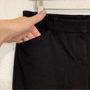 Maurice's  Solid Black Dress Pants Office Career Wear Size 4 Short Photo 2