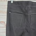 J.Jill  Black Coal Wash High-Waisted Denim Skinny Jeggings Women's Jeans Size 10 Photo 4