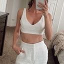 Showpo | White Two Piece Crop Wide Leg Set Photo 1