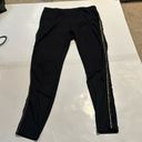 Bebe  Sport Gold & Black Leggings Women Large Photo 1