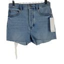 Boyish NWT  Sz 27 The Eli High Rise Comfort Stretch Short Sliding Doors Photo 1