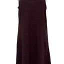 Chaser  Womens Size Medium Ribbed Sleeveless Dress Burgundy Criss Cross NWT Photo 0