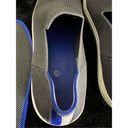 Rothy's  The Original Slip On Sneaker Anchor Textile Blue grey Women’s US 8.5 Photo 5