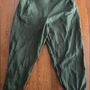 All In Motion  Women's Plus Size Mid-Rise French Terry Joggers green olive XXL Photo 0