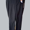 Lane Bryant  LADIES REGULAR SLIMMING HIGH RISE BLACK STRAIGHT LEG PANTS NEW 18 Photo 8