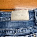 Miss Me  Mid Rise Boot Cut Jeans bling light wash y2k size 30 MISSING BUTTON Photo 10