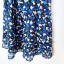 Boohoo  Floral Chiffon Puff Sleeve Midi Dress Size 4 Photo 10