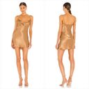 Camila Coelho  Adora Mini Slip Dress in Toffee Photo 1