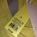 All In Motion  New With Tags NWT Neon Yellow Workout Tanks Size XL Photo 6