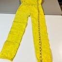 Free People  Good Karma Onesie in Pineapple Punch Size Medium / Large NWOT $98 Photo 7