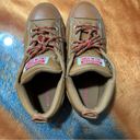 Converse  All Stars Leather Brown Tan Sneakers Mid top Photo 4