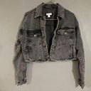 Forever 21  Women’s Gray Buttons Closure Denim Jacket Size M Photo 0