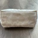 Coach Limited Edition  Signature Optic White Cream Monogram Bumble Bee Mini Hobo Photo 5