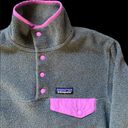 Patagonia Synchilla Lightweight Snap-T Pullover Jacket XXS nickel grey mock Photo 2