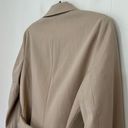 New York & Co. NWT Blazer Jacket Tan Beige Lined Printed Cuff 7th Avenue ~ Size 8 Photo 6