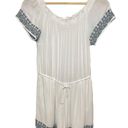 l*space Spring Fling Embroidered Swim CoverUp Romper Photo 6