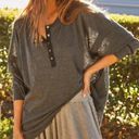 Free People Movement FP Movement Gray One Up Long-Sleeve Top Size S Photo 10