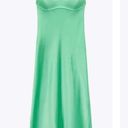 ZARA Green Midi Dress Photo 0