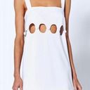 Alexis  Baring Cut Out Dress In Blanche White L Photo 0