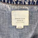 American Eagle  Distressed Sleeveless Jean Jacket Size Small Photo 2