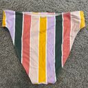 Hollister  High Rise Cheeky Rainbow Bikini Bottom Photo 5